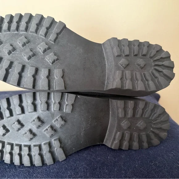 Vivaia Black Knit FLORA Top Ankle Boots - Size 41 - Picture 4 of 5